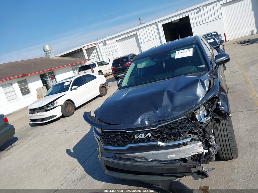 2022 Kia Sorento Lx VIN: 5XYRG4LC7NG137454 Lot: 44467398