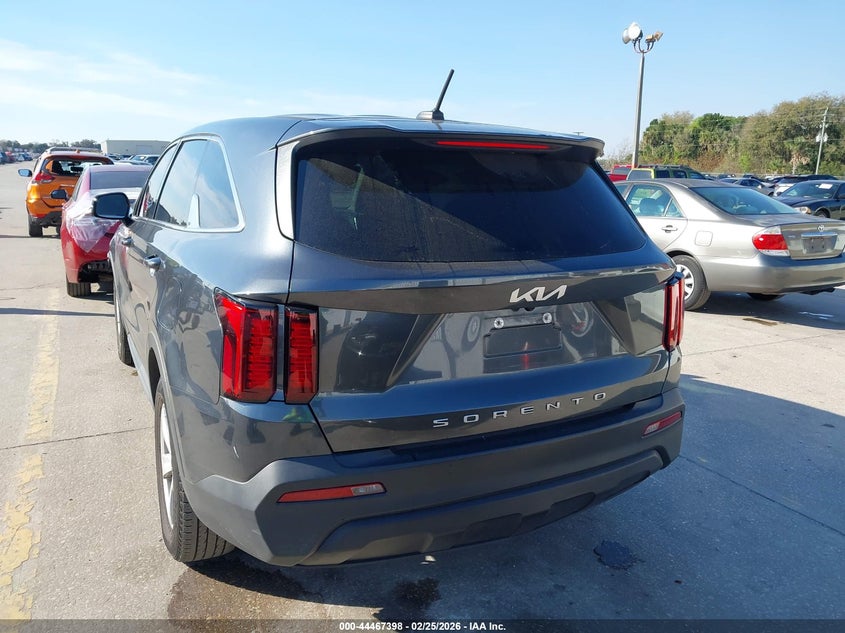 2022 Kia Sorento Lx VIN: 5XYRG4LC7NG137454 Lot: 44467398