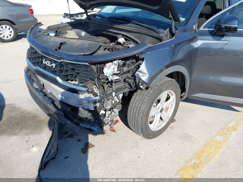2022 Kia Sorento Lx VIN: 5XYRG4LC7NG137454 Lot: 44467398