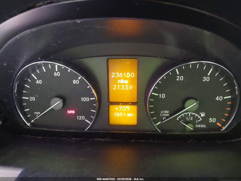 2007 Dodge Sprinter Wagon 2500 VIN: WD8PE745175222322 Lot: 44467525