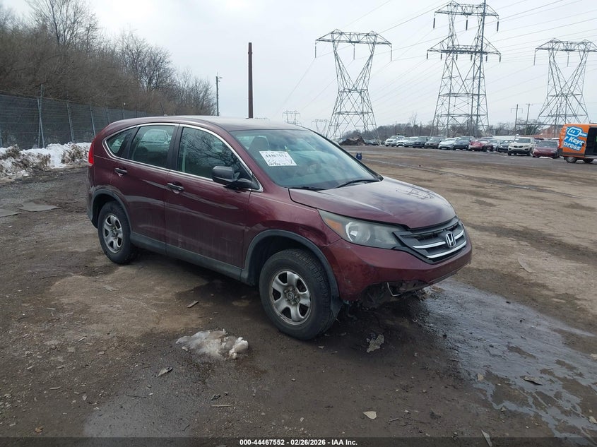 2014 Honda Cr-v 2.4 Cr-V Lx brown Lot 111044467552 Vin 5J6RM4H34EL024643