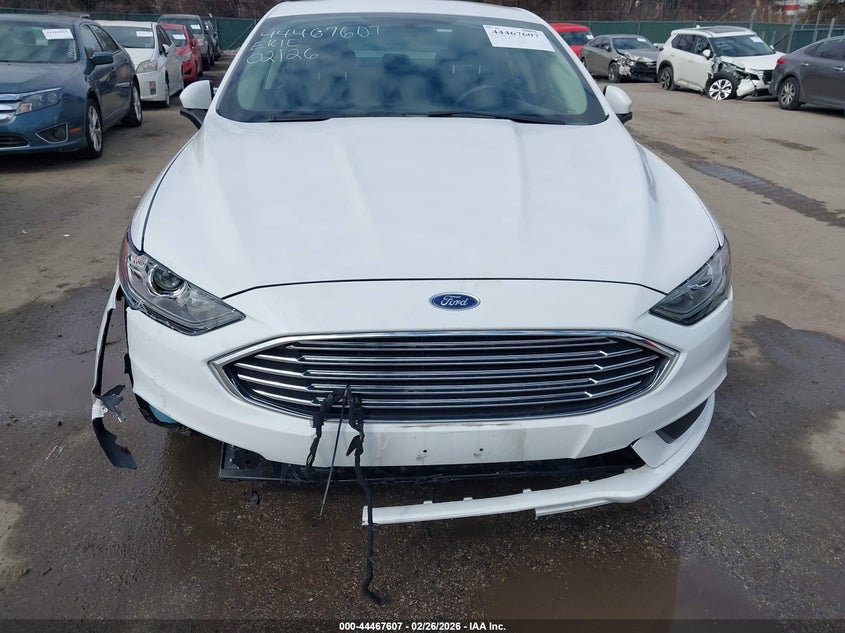 2017 Ford Fusion 1.5 Se white Lot 111044467607 Vin 3FA6P0HD8HR270897
