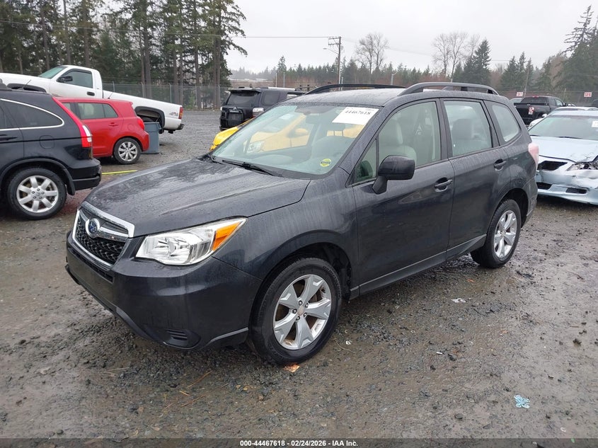 2016 Subaru Forester 2.5I