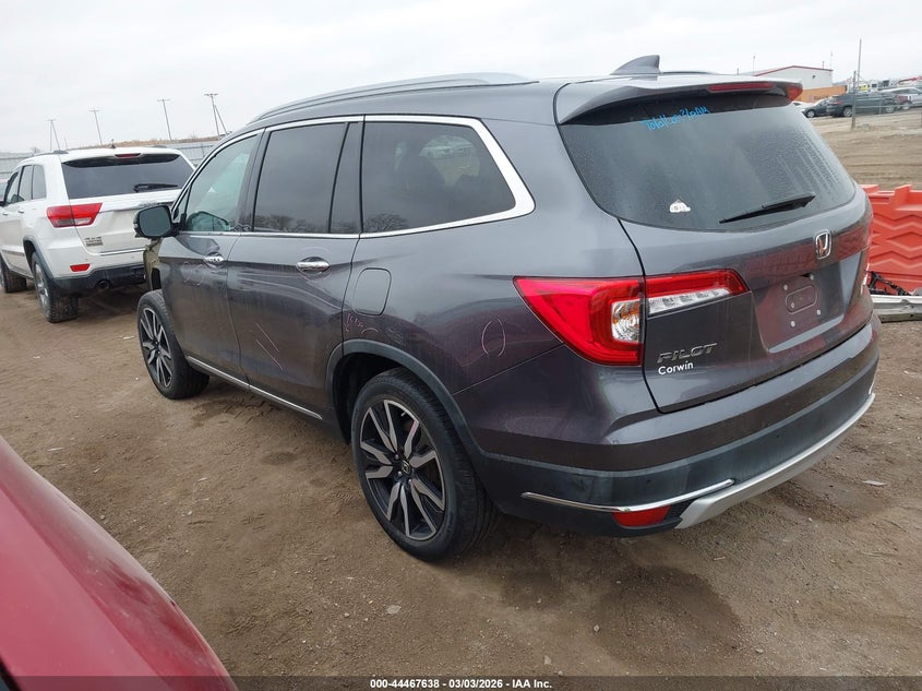 VIN 5FNYF6H97MB031180 2021 HONDA PILOT AWD TOURING 8 PASSENGER