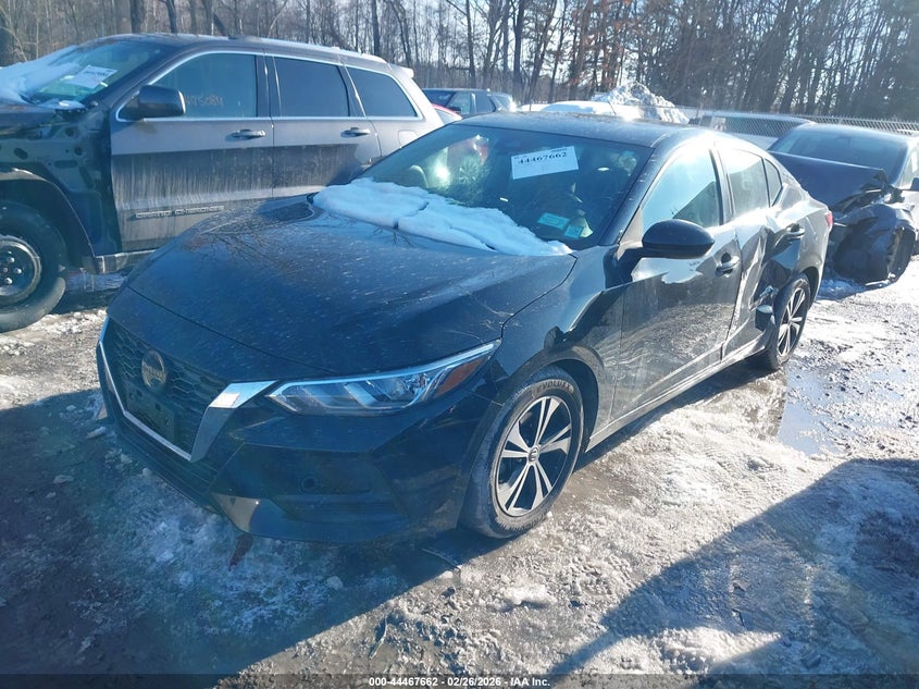 2022 Nissan Sentra Sv Xtronic Cvt