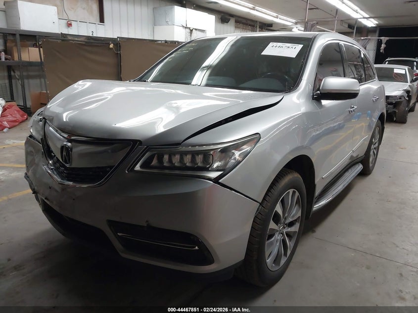 2014 Acura Mdx Technology Pkg W/Entertainment Pkg