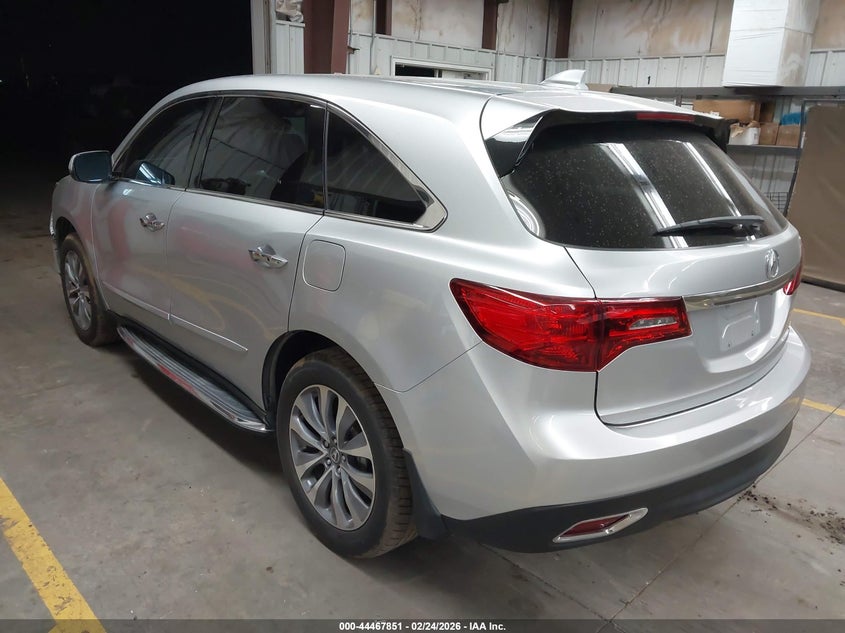 2014 Acura Mdx Technology Pkg W/Entertainment Pkg