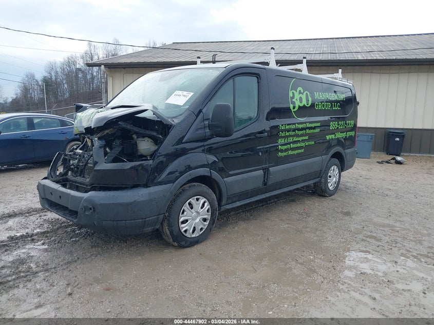 Vin: 1ftye1ym5hka53343, lot: 44964569, ford transit-150 20172