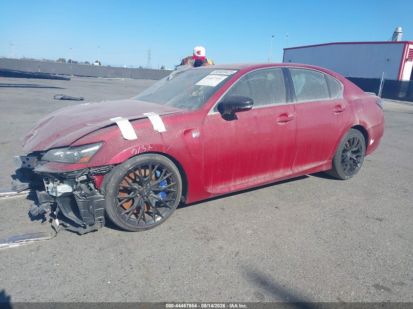 Vin: jthbp1bl7la003072, lot: 44964621, lexus gs f 20202