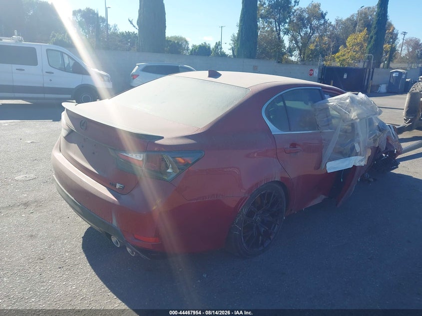 Vin: jthbp1bl7la003072, lot: 44964621, lexus gs f 20204