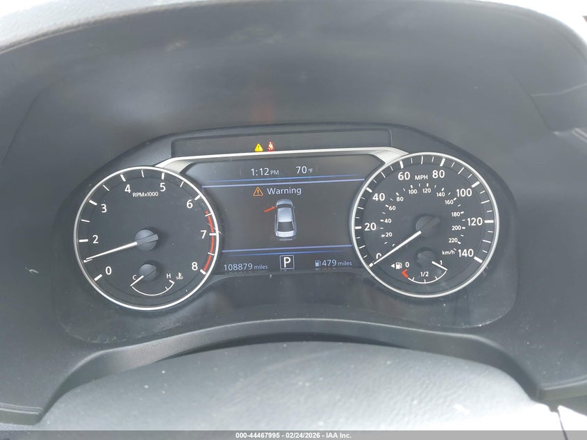 2020 NISSAN ALTIMA auction photo 7