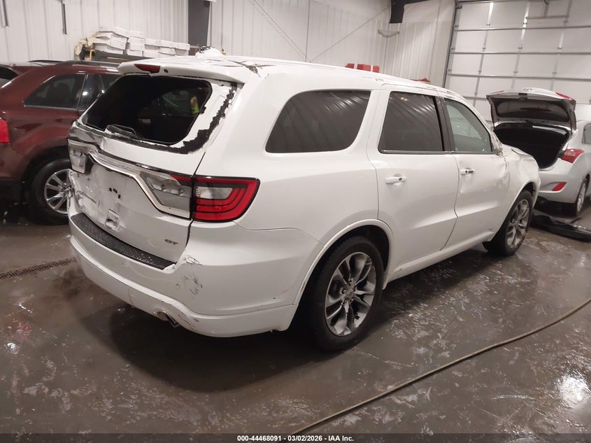 Vin: 1c4rdhdg9lc204431, lot: 44964758, dodge durango gt plus rwd 20204