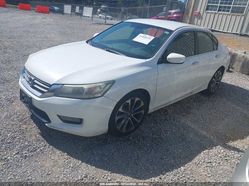 Vin: 1hgcr2f54ea128407, lot: 44964960, honda accord sport 20142