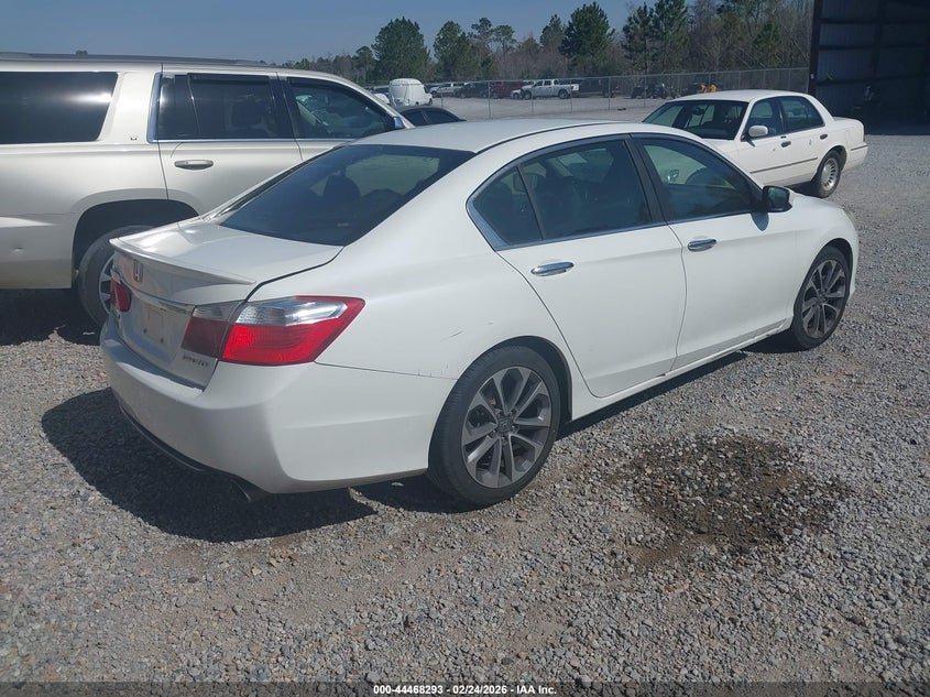 Vin: 1hgcr2f54ea128407, lot: 44964960, honda accord sport 20144