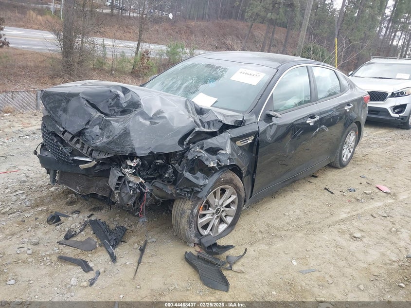 Vin: 5xxgt4l34gg100856, lot: 44965104, kia optima lx 20162