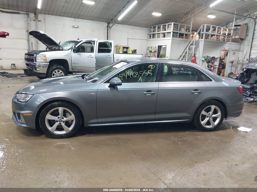 2019 Audi A4 45 Premium VIN: WAUDNAF42KA023132 Lot: 44468555