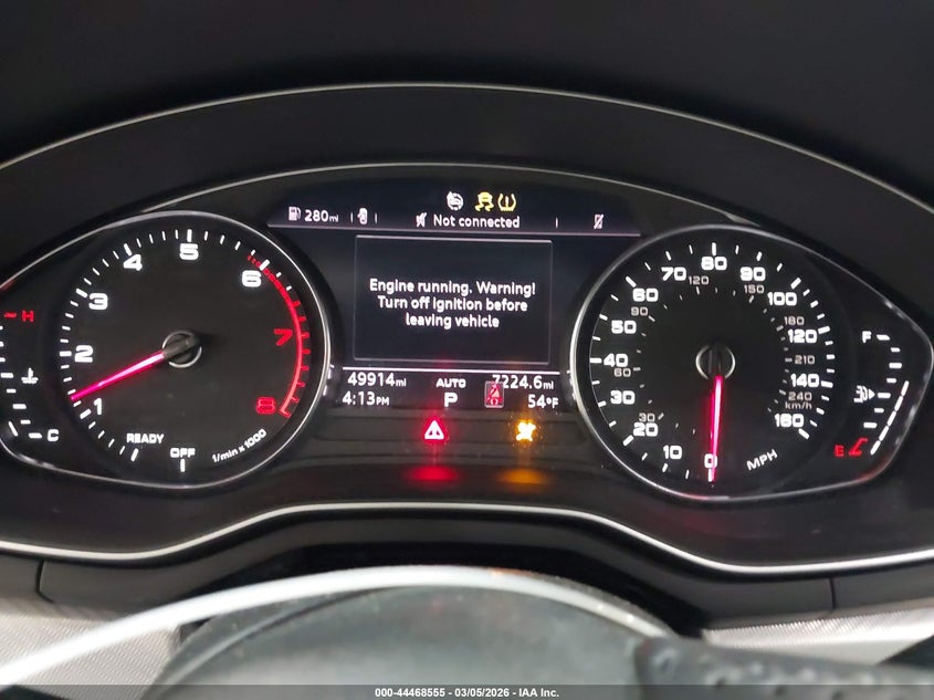 2019 Audi A4 45 Premium VIN: WAUDNAF42KA023132 Lot: 44468555