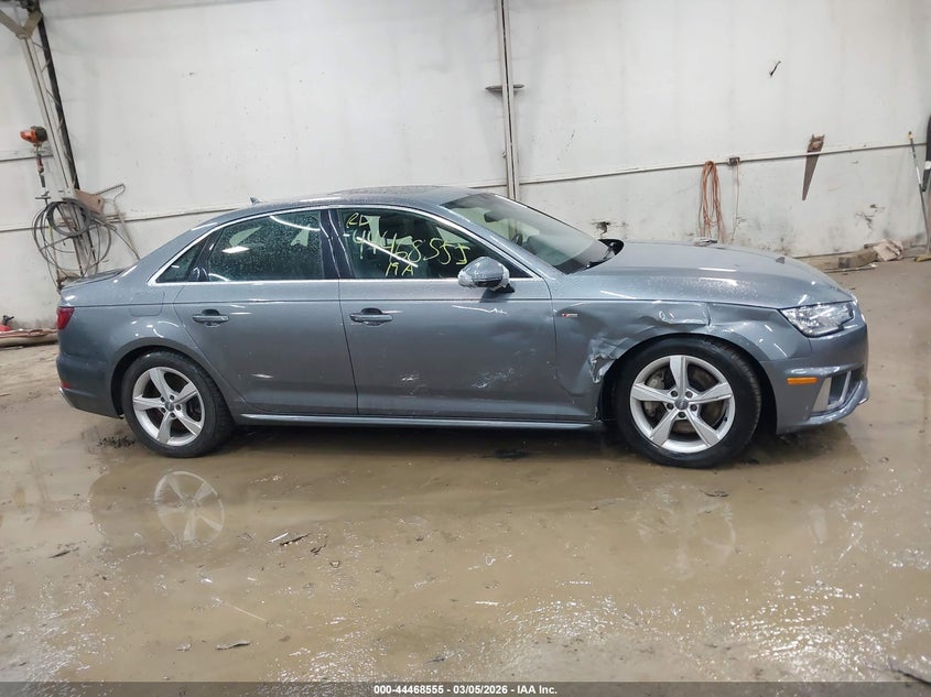 2019 Audi A4 45 Premium VIN: WAUDNAF42KA023132 Lot: 44468555