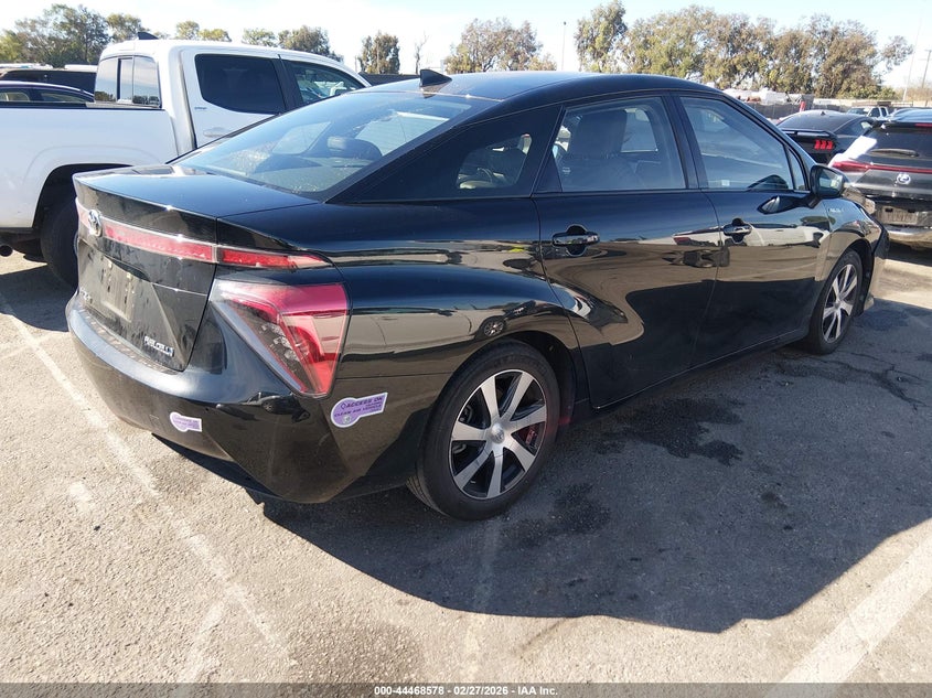 Vin: jtdbvrbd5ja004409, lot: 44965245, toyota mirai 20184