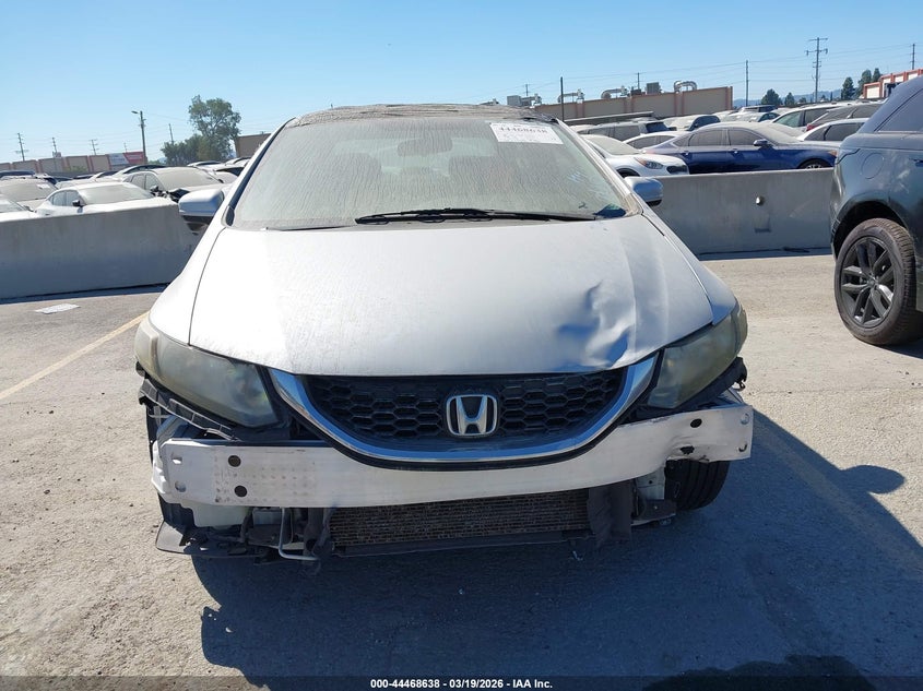 2015 Honda Civic 1.8 Ex silver Lot 111044468638 Vin 2HGFB2F85FH563886