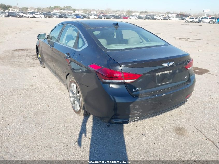 2018 Genesis G80 3.8