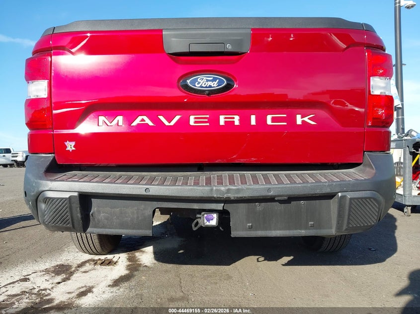 2025 Ford Maverick 2.5 Xlt red Lot 111044469155 Vin 3FTTW8H30SRA73963
