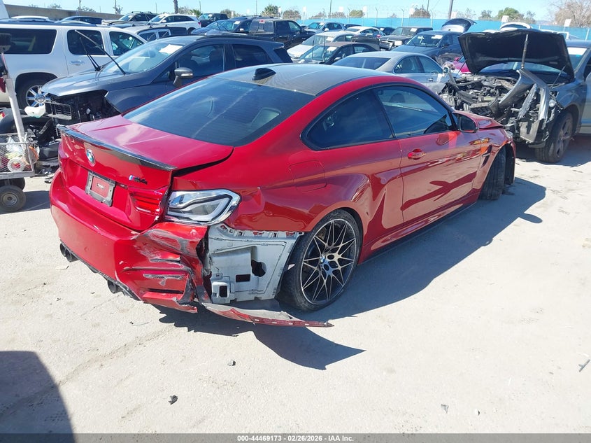 Vin: wbs4y9c53jaa85865, lot: 44965840, bmw m4 20184