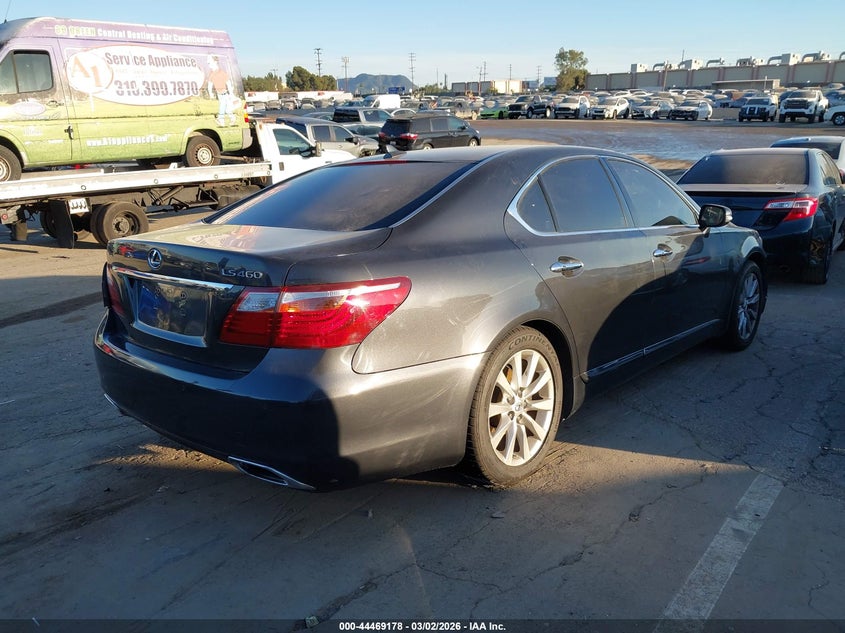 Vin: jthbl5efxb5103540, lot: 44965845, lexus ls 460 20114