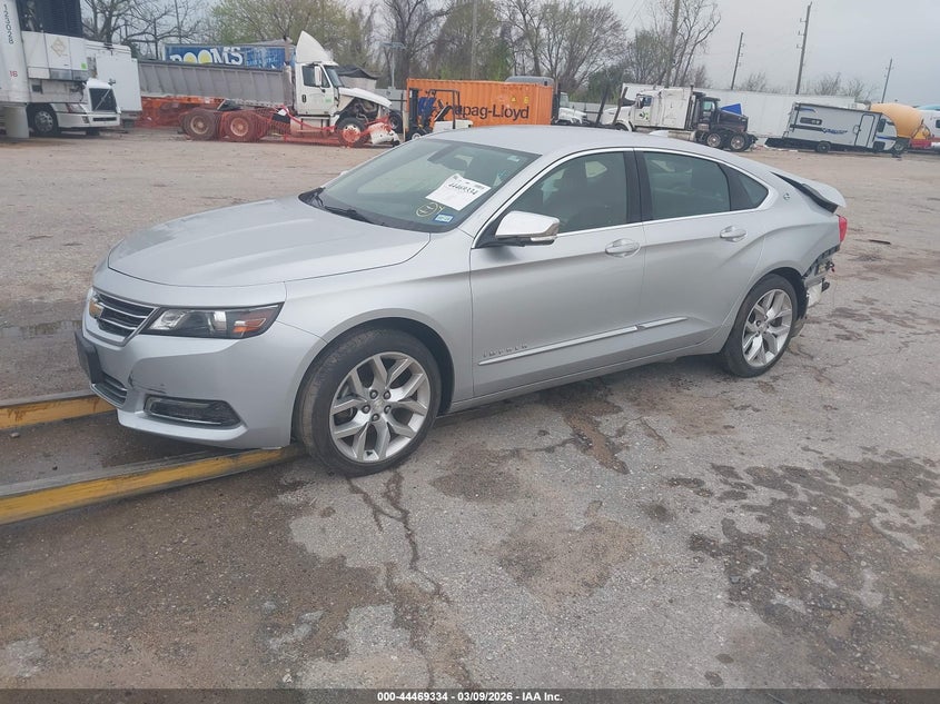 Vin: 2g1125s37j9150772, lot: 44966001, chevrolet impala 2lz 20182