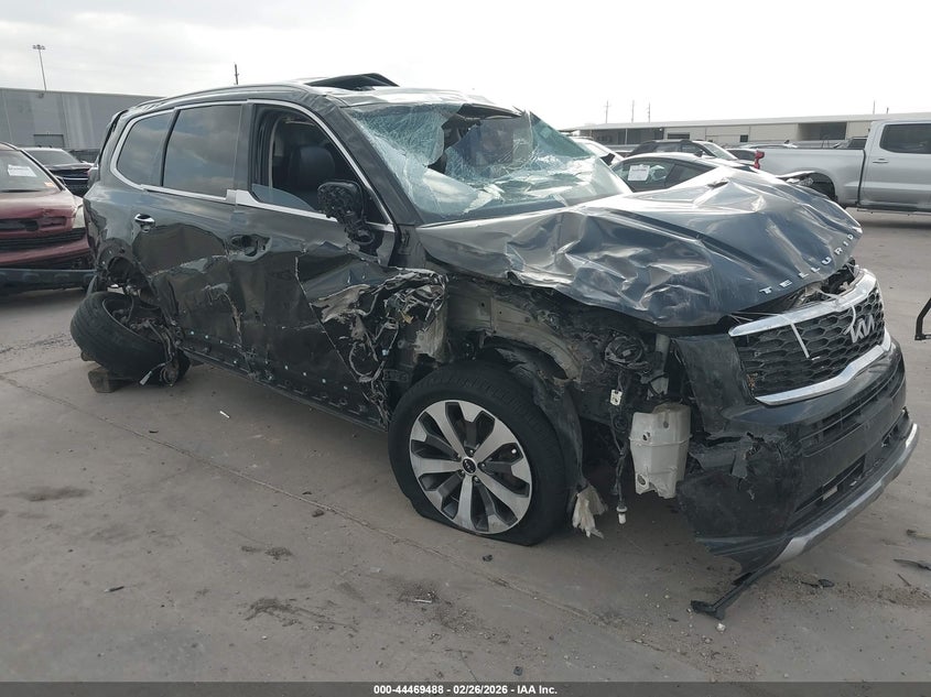 VIN 5XYP64HC9NG240281 2022 KIA TELLURIDE S