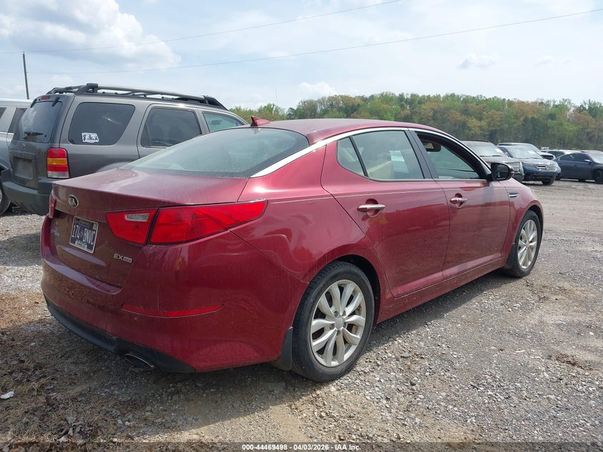 Vin: 5xxgn4a77eg293839, lot: 44966165, kia optima ex 20144