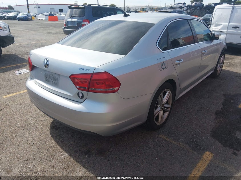 2015 Volkswagen Passat 2.0L Tdi Se