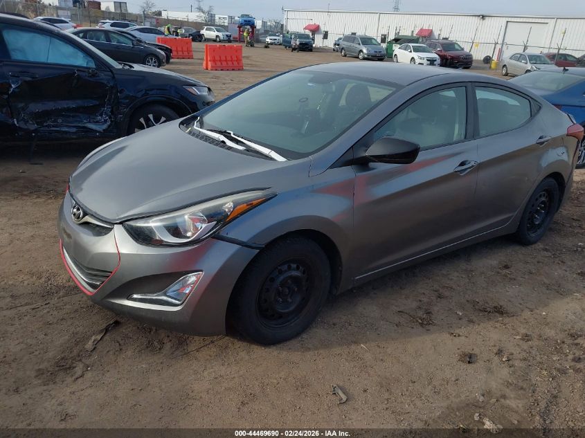 2016 Hyundai Elantra Se