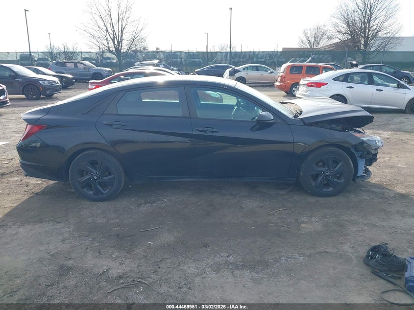 VIN 5NPLS4AG9MH019312 2021 HYUNDAI ELANTRA SEL