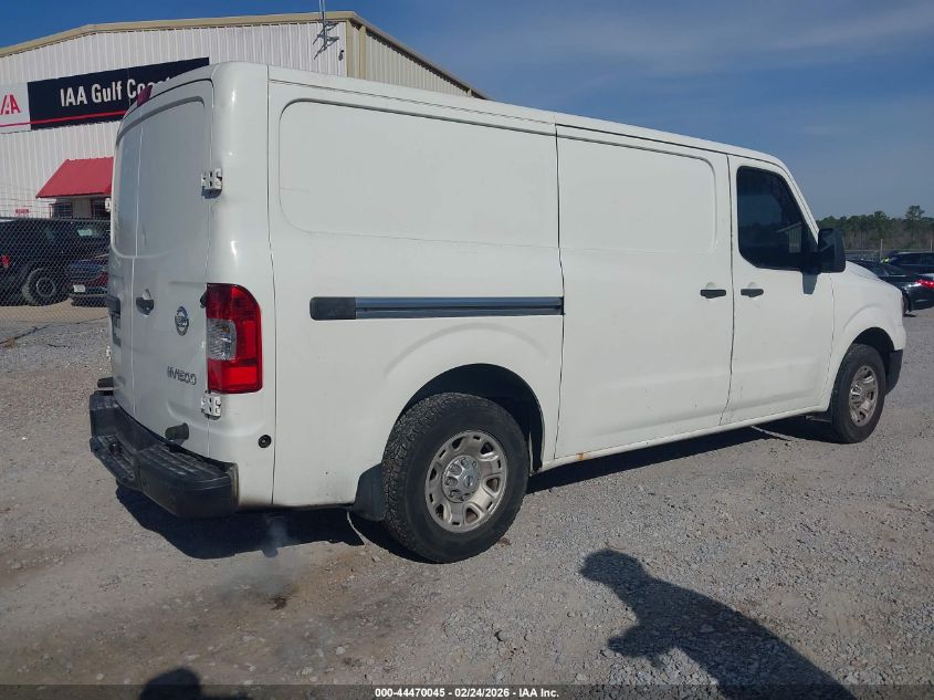 2015 Nissan Nv Cargo Nv1500 Sv V6