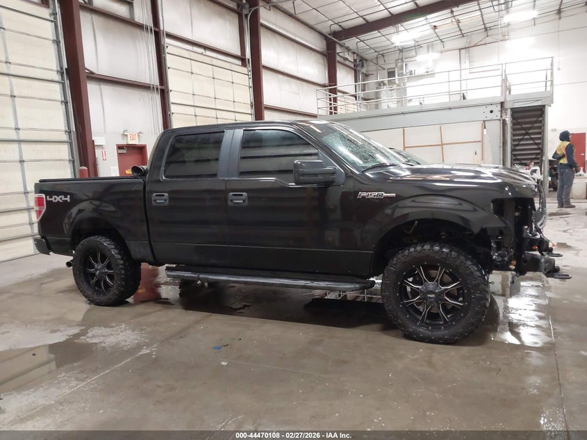2012 Ford F-150 5.0 Xlt black Lot 111044470108 Vin 1FTFW1EF8CKD07517