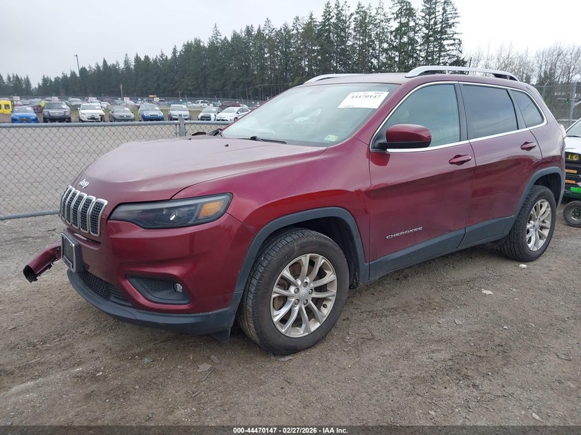 2019 Jeep Cherokee Latitude Fwd