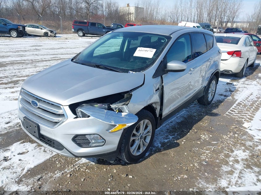 2017 Ford Escape 1.5 Se silver Lot 111044470179 Vin 1FMCU0GD7HUB08917
