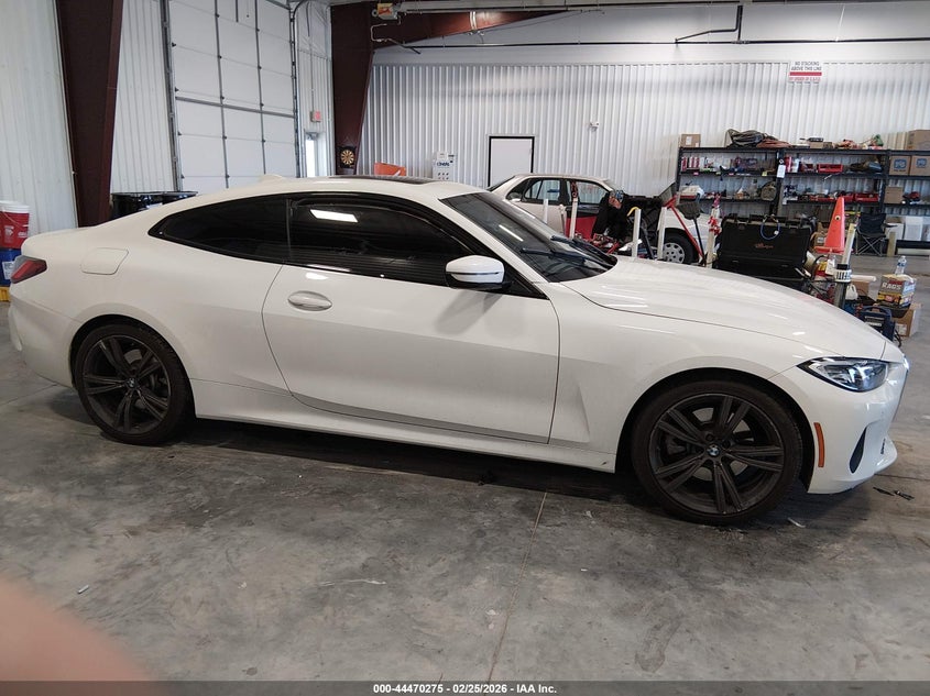 2021 BMW 430I xDrive VIN: WBA73AP08MCF66896 Lot: 44470275