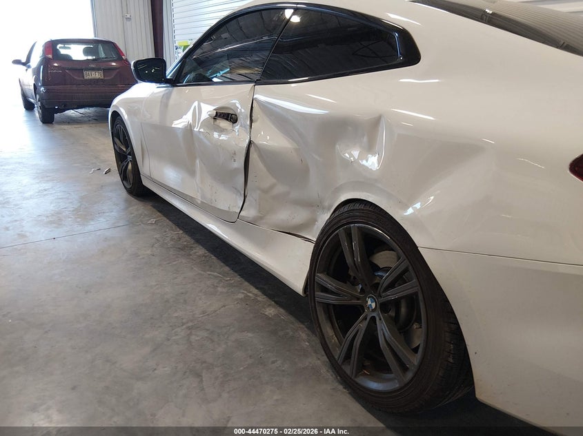 2021 BMW 430I xDrive VIN: WBA73AP08MCF66896 Lot: 44470275