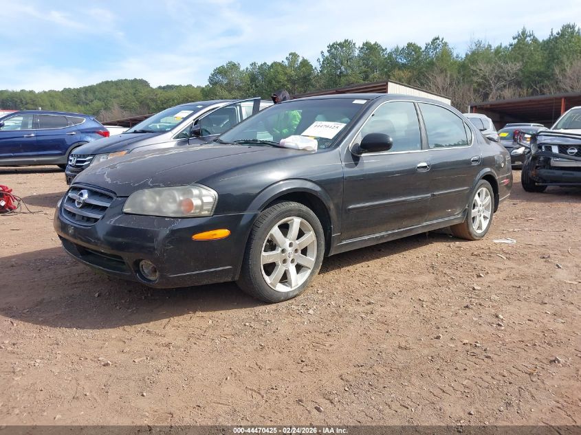 2002 Nissan Maxima Gle