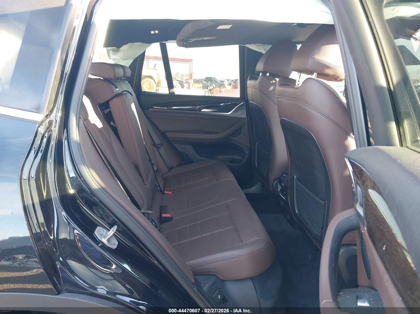 2020 BMW X3 2.0 Sdrive30I black Lot 111044470607 Vin 5UXTY3C03L9C76158