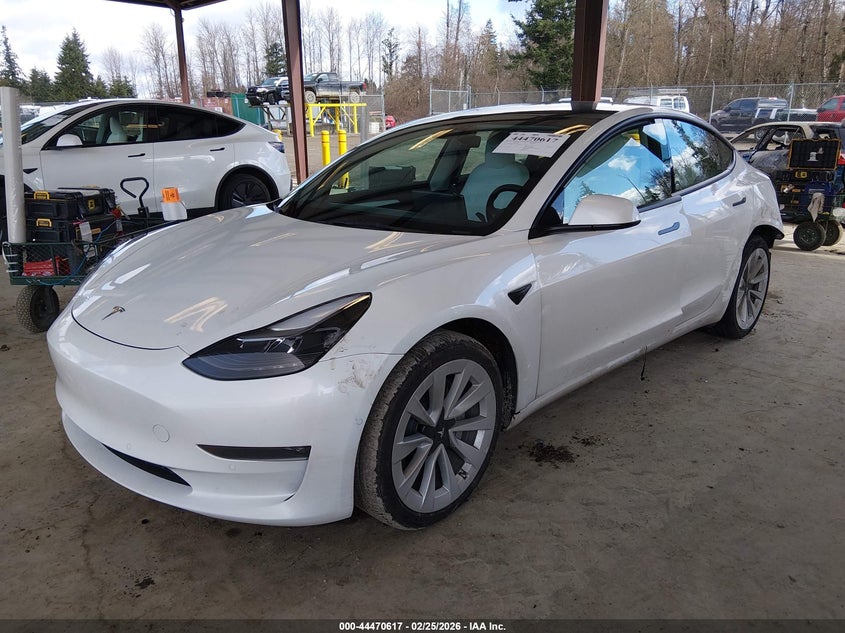 2022 Tesla Model 3 Long Range Dual Motor All-Wheel Drive