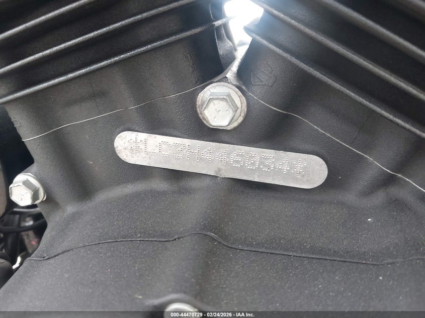 2017 Harley-Davidson Xl1200 Forty-Eight VIN: 1HD1LC334HC446034 Lot: 44470729