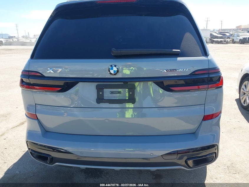 2025 BMW X7 xDrive40I VIN: 5UX23EM05S9X64950 Lot: 44470776