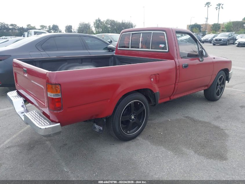 1991 Toyota Pickup 1/2 Ton Sht Wheelbase Dlx