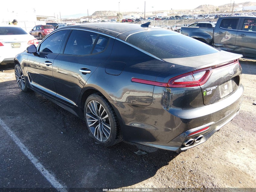 Vin: knae15la6k6047244, lot: 44967521, kia stinger 20193
