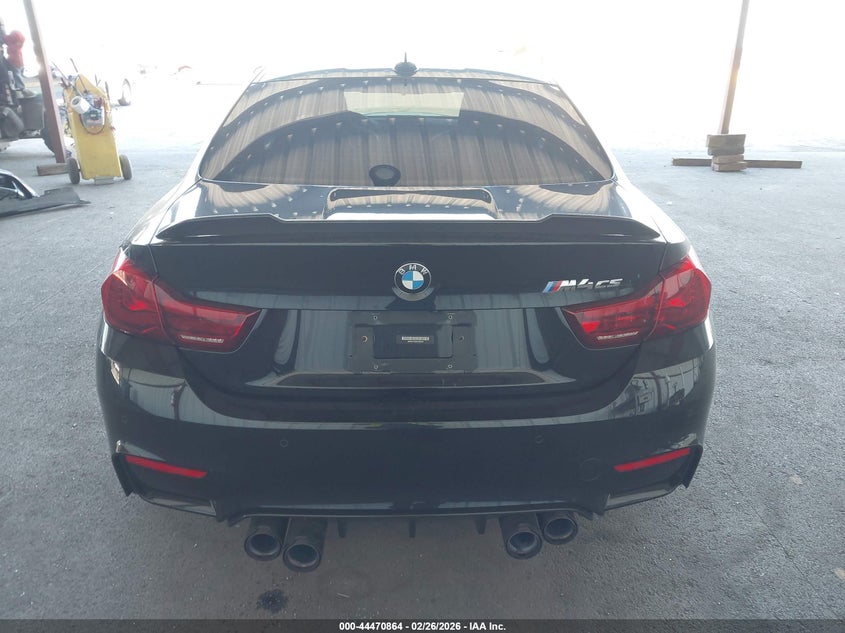 2019 BMW M4 3.0 Cs black Lot 111044470864 Vin WBS3S7C59KAC09334