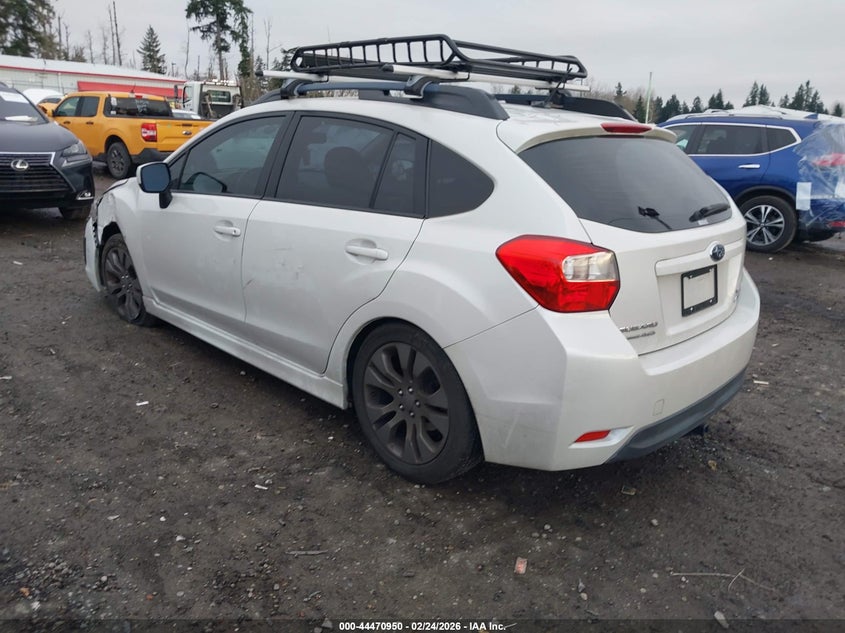 2013 Subaru Impreza 2.0I Sport Premium