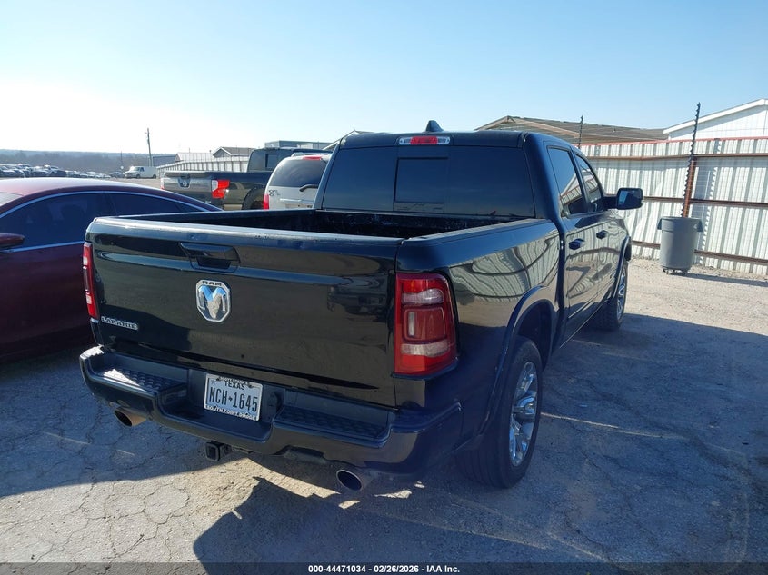 Vin: 1c6rrejt0kn844829, lot: 44967711, ram 1500 laramie  4x2 5'7 box 20194